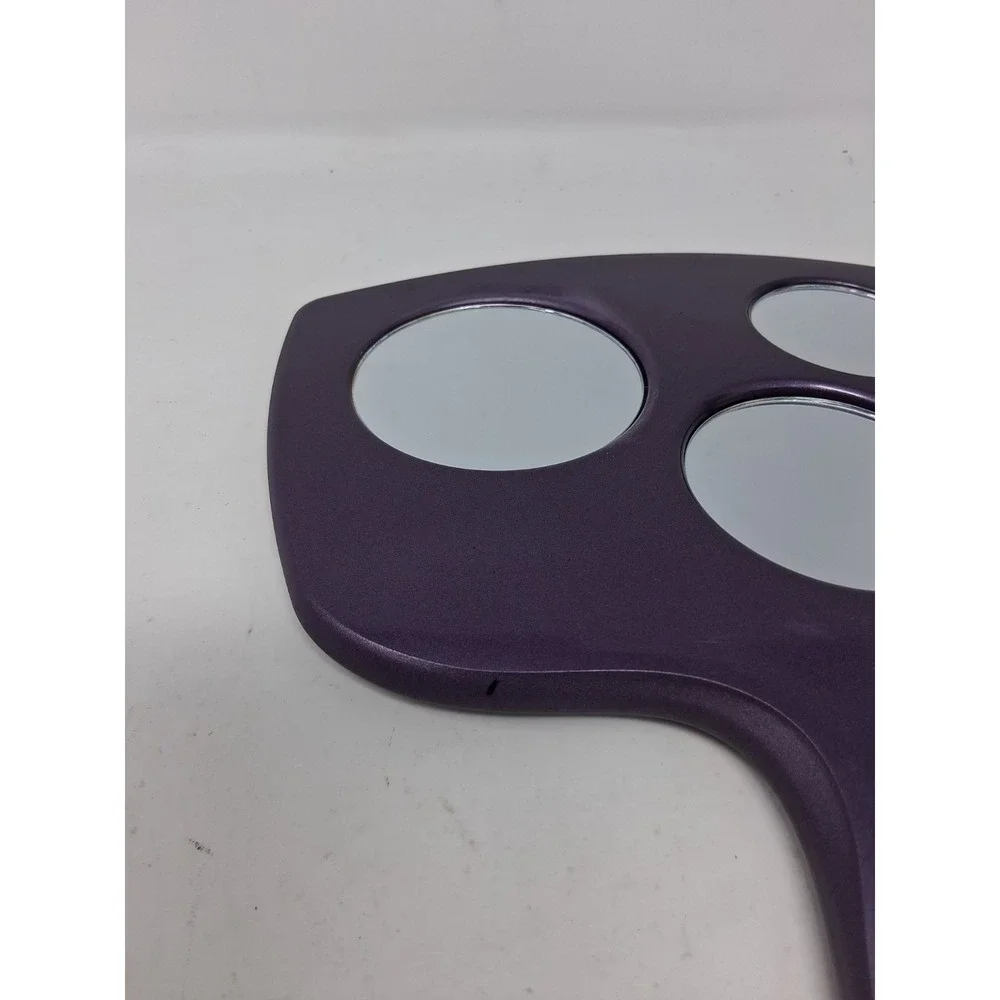 Viintage Y2K ScUnci Purple Hand Mirror 4 Way Magnifying. I
